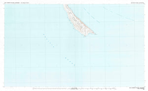 San Clemente Island Topographic Map - 1980