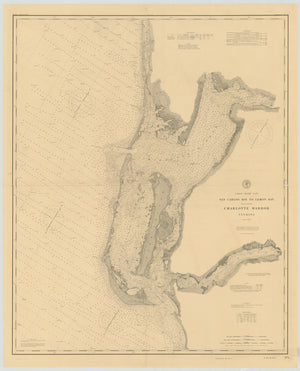 San Carlos Bay to Lemon Bay Map - 1895