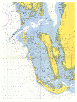 Sanibel, Captiva & Boca Grande Map - 1956