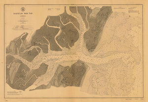 Sapelo Sound Map - 1905