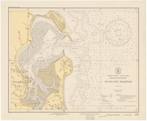 Scituate Harbor Map - 1931