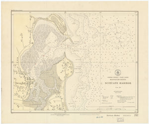 Scituate Harbor Map 1925