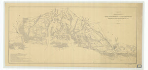 South Carolina & Georgia - Bulls Bay to Ossabaw Sound Map  - 1863
