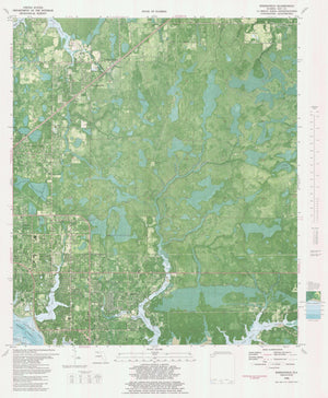 Springfield Florida Map - 1982