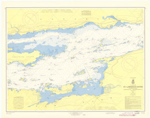 St. Lawrence River - Union Park to Ironsides Island - Chart # 114 - 1965