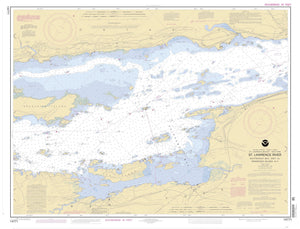St. Lawrence River - Butternut Bay to Ironsides Island Map - 2004