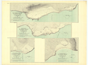 St. George Island Alaska Map - 1891