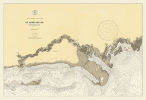 St. James Island, Florida Map