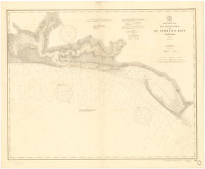 St. Joseph's and St. Andrew's Bay Map - 1902