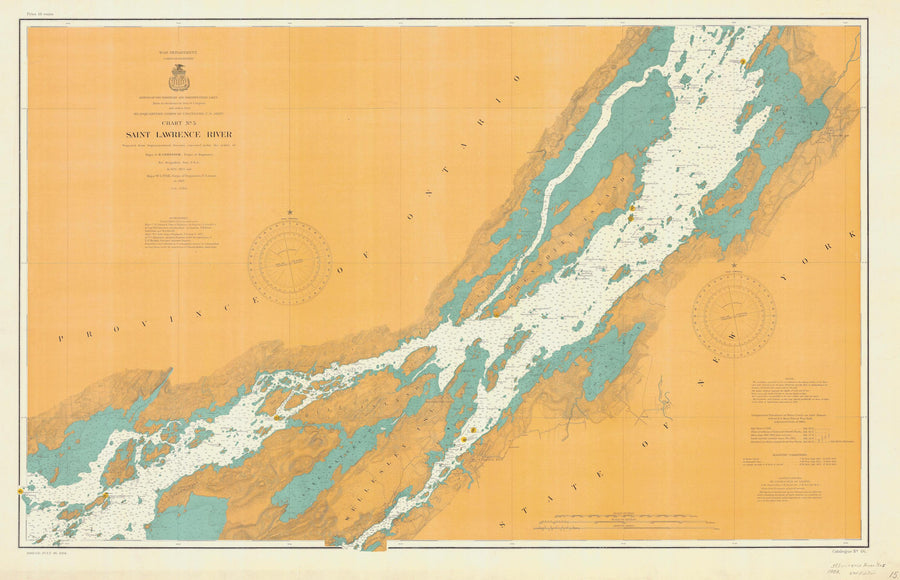 St. Lawrence River Chart #5 - 1904