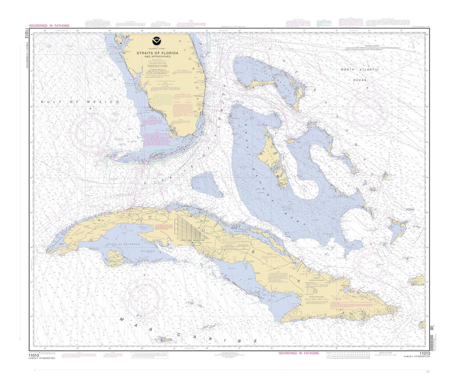 Straits of Florida Map - 2003