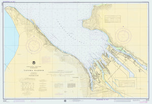 Tacoma Harbor Map - 1976