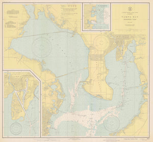 Tampa Bay - Northern Part - Map - 1943