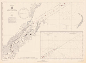 Toledo Harbor Map - 1937