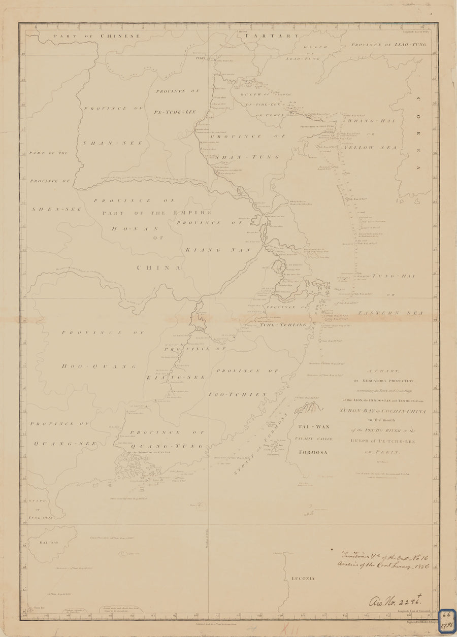 Turon Bay - Cochin China Map - 1796