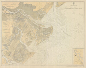 Tybee Island - Savannah Map 1925