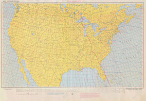 United States Isogonic Chart - 1960