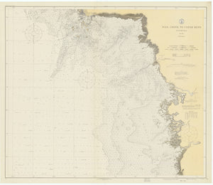 Wall Creek to Cedar Keys Florida Map 1931