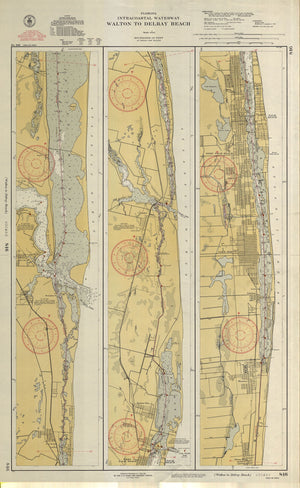 Walton to Delray Beach Map -1937