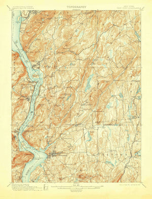 West Point Topographic Map - 1901