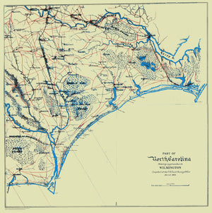 Wilmington, North Carolina Map