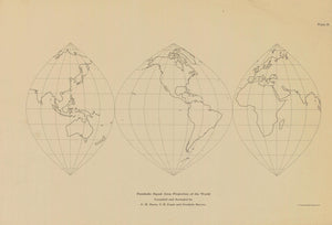 World Map - Parabolic Equal Area
